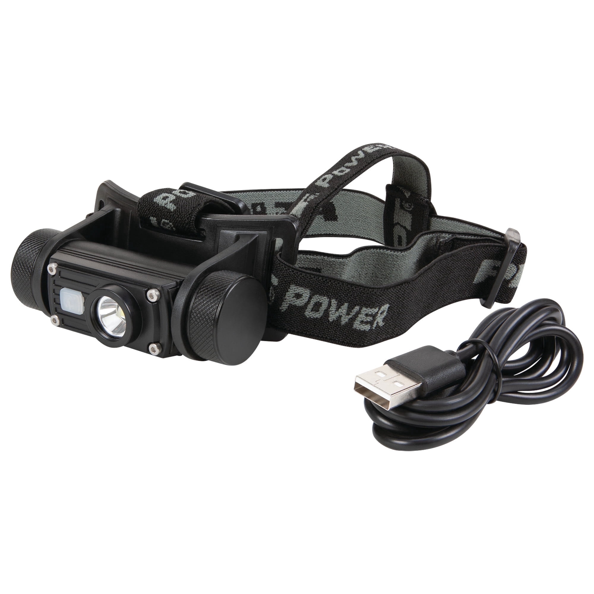 Performance Tool W2660 FirePoint X Li-Ion Headlamp - Adjustable Strap, 1000+ Lumens, Black
