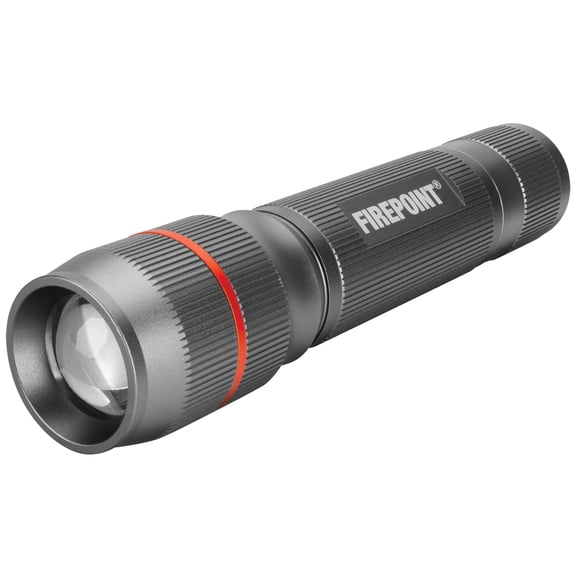 Performance Tool W2721 500-Lumen Slim Flashlight - Water-Resistant, High Lumen Home, Tactical Flashlight, Bright LED Flashlight, Aluminum, Gray