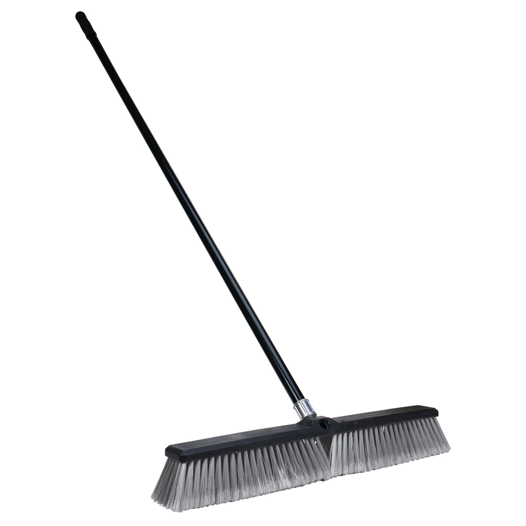 Performance Tool W28 24 in. Shop Push Broom with Steel Handle