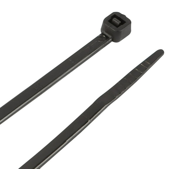 Performance Tool W2905 100pc 5.5-Inch Cable Tie Black With Tensile Strength 40 Lbs