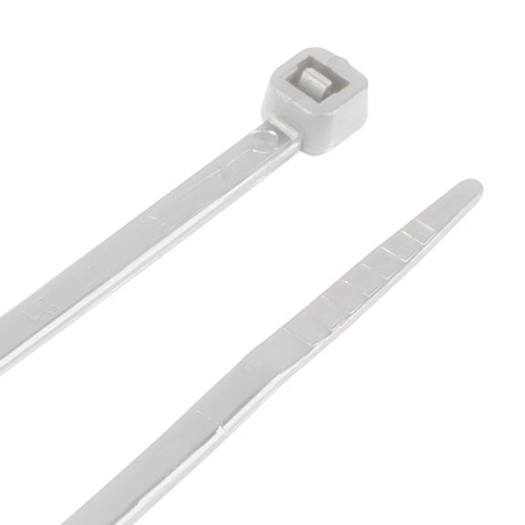 Performance Tool W2926 Cable Tie Set, 18-Inch, White, 50-Piece