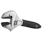 Performance Tool W30625 8 In. Ratcheting Adjustable Wrench - Sliding Jaw, Adjustable, Chrome Vanadium Directional Teeth, Black