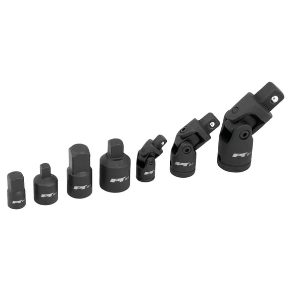 Performance Tool W30937 7 Piece Impact U Joint & Adapter Set