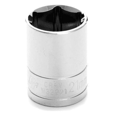Performance Tool W32221 1/2" Dr 21mm 6pt Socket