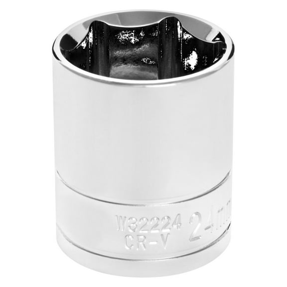 Performance Tool W32224 1/2" Dr 24mm 6pt Socket