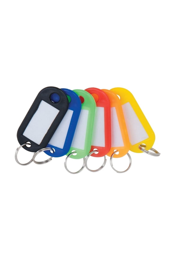 W3255 12Pc Multi-Color Key Tags