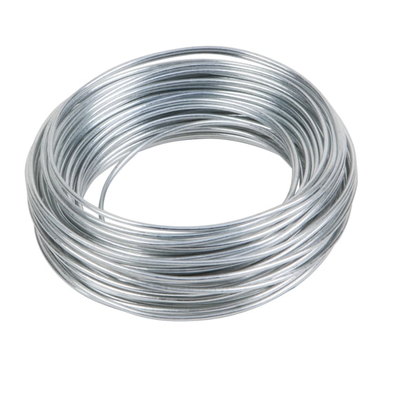Performance Tool W3313 Soft Bailing Wire, Zinc Coated, 20 Gauge, 25 feet, for Binding and Securing, 40 lb. Maximum Load Capacity