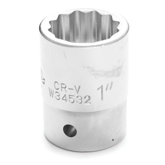 Performance Tool W34532 3/4" Drive 12-Point SAE Standard Socket, 1"