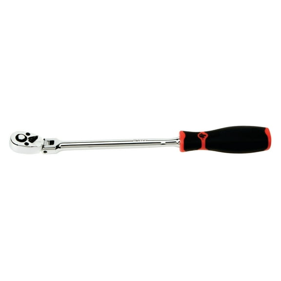 Performance Tool W36181 1/4-Inch Drive Flex Head Long Ratchet, 1-Pack