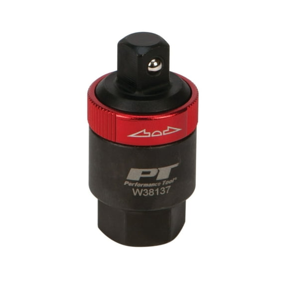 Performance Tool W38137 3/8-Inch Drive Reversible Ratcheting Breaker Bar Adapter - Converts Breaker Bar or Sliding T-Handle into a Ratchet