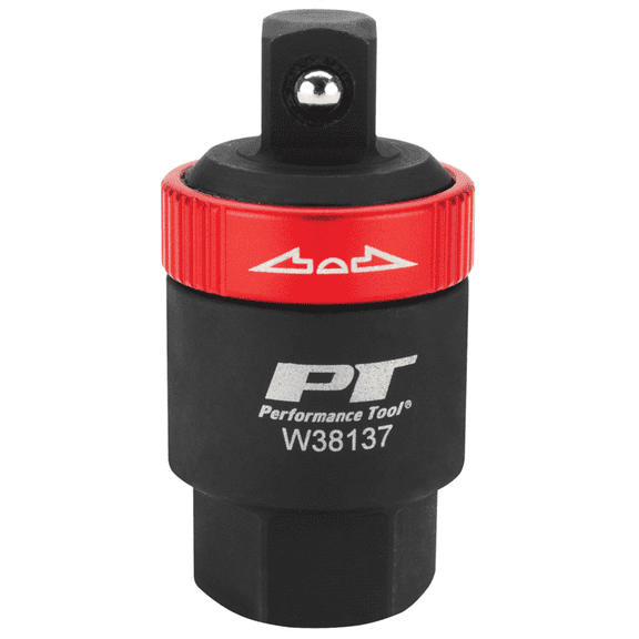 Performance Tool W38137 3/8-Inch Drive Reversible Ratcheting Breaker Bar Adapter - Converts Breaker Bar or Sliding T-Handle into a Ratchet