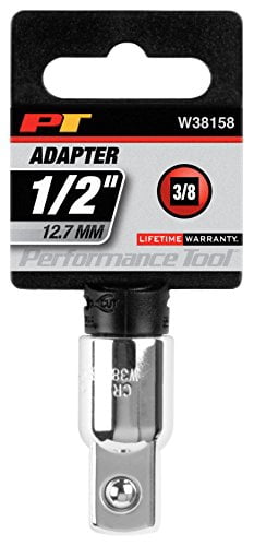 Urrea 5253 Socket Adapter - 3/8" Female To 1/2" Male, Professional Quality Tool
