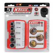 Wilmar Corp. / Performance Tool 5 Piece 3/8" Drive Bolt Extractor Set