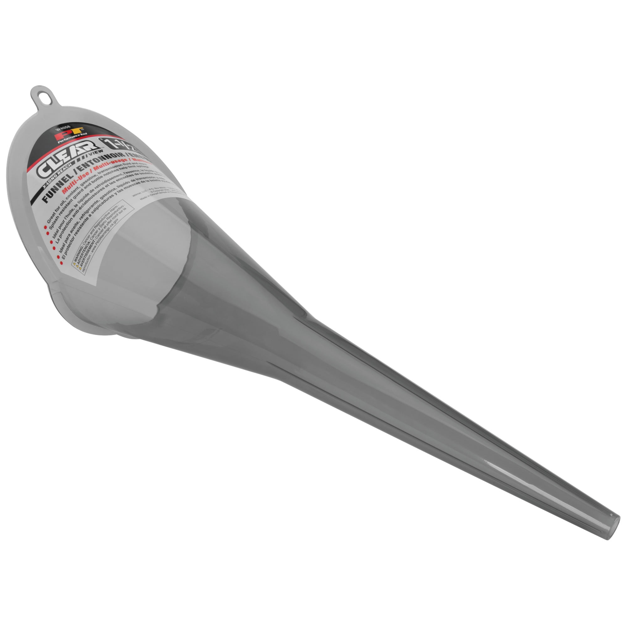 Pvc Keep Performance Tool W4058 Clear View XL Long-Reach Funnel, 1.5 Pint ...