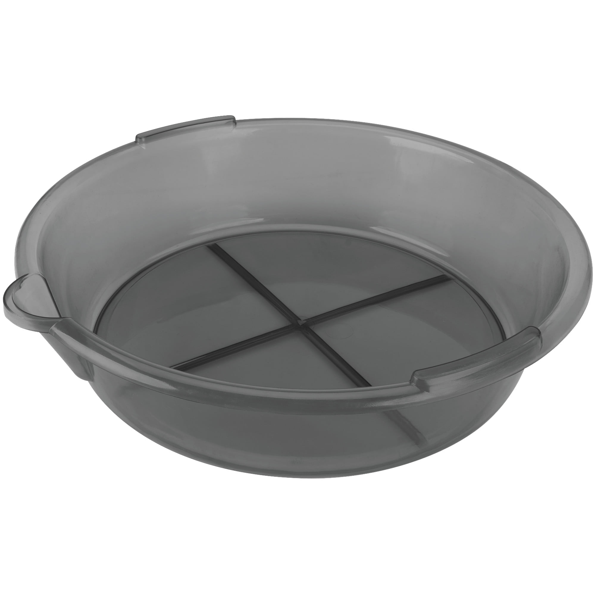 Performance Tool W4076 - Récipient De Vidange D'Huile 16 Litres, Puits Profond Anti-Éclaboussures, Poignées Intégrées, Joints Étanchéité, Noir