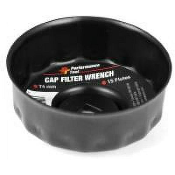Performance Tool W54112 Bulk Filter Wrench 74mm, 15FL