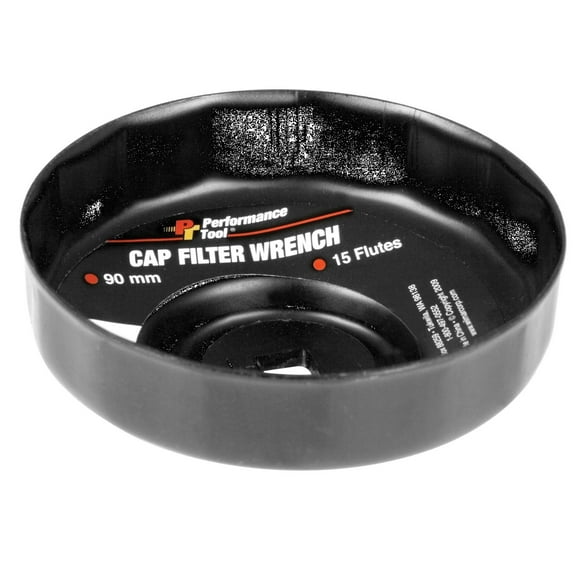 Performance Tool W54113 Bulk Filter Wrench 90mm, 15FL