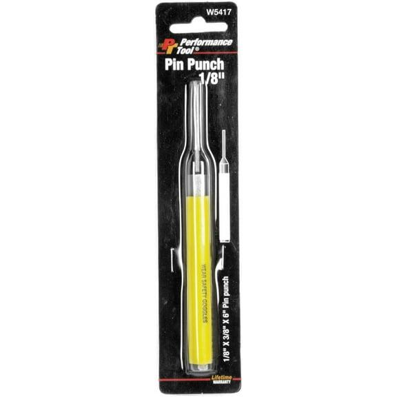 Performance Tool W5417 1/8" x 6" Pin Punch