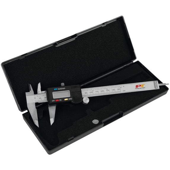Performance Tool W80152 Electronic Digital Caliper with Extra Large LCD Screen, 0-6-Inches,-Inch/Millimeter Conversion