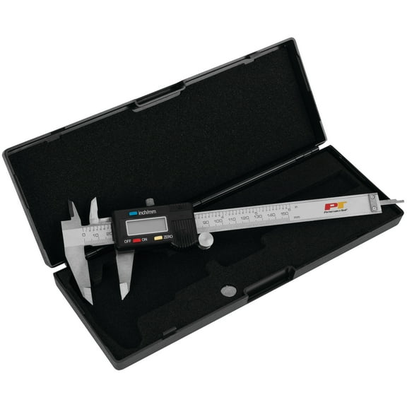 Performance Tool W80152 Electronic Digital Caliper with Extra Large LCD Screen, 0-6-Inches,-Inch/Millimeter Conversion