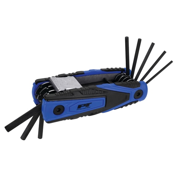Performance Tool W80293 8-Piece Metric Locking Folding Hex Key Set