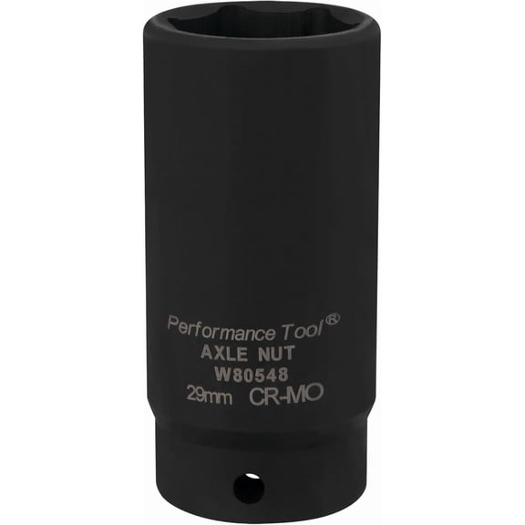 Performance Tool W80548 29mm Front Wheel Drive Axle Nut Socket
