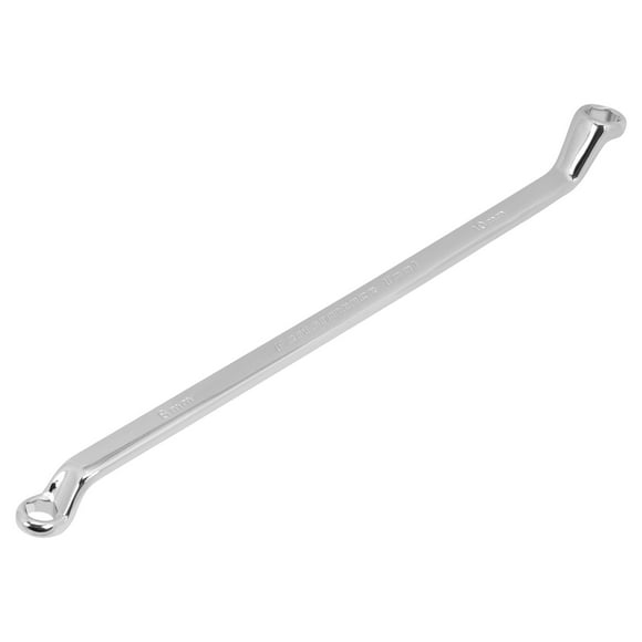 Performance Tool W80620 8mm x 10mm Alloy Steel Brake Bleeder Offset Wrench Set, Fully Polished Chrome Plated Finish for Confined Areas