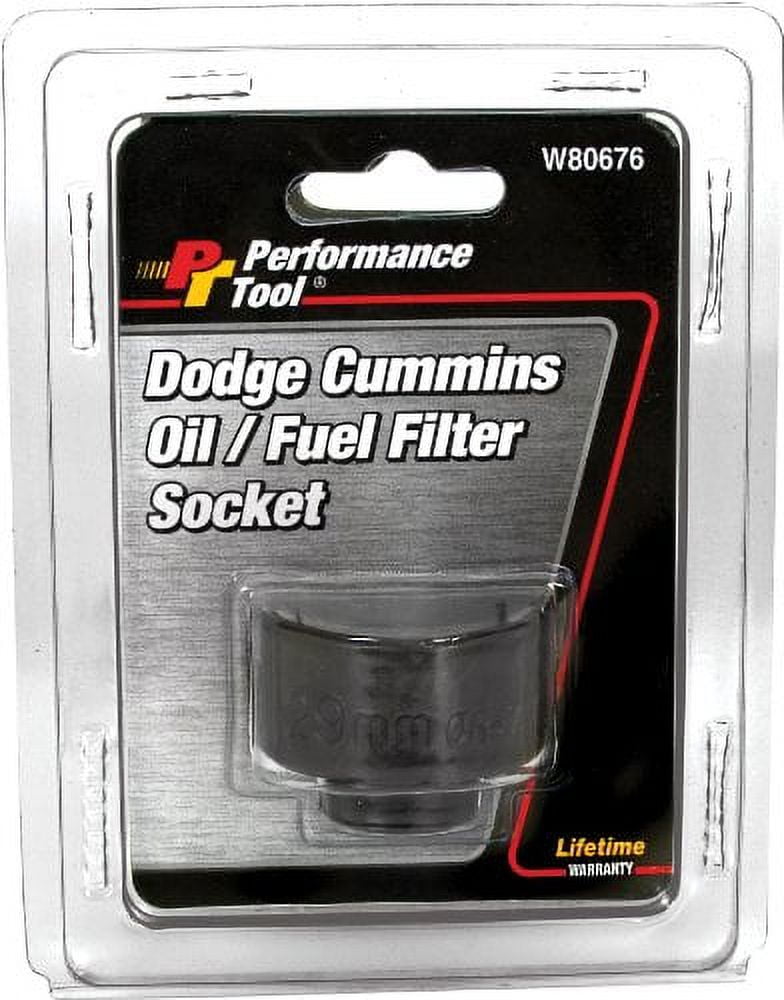 Performance Tool W80676 Cummins Fuel Filter Socket