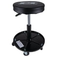 thumbnail image 1 of Performance Tool W85008 Professional Pneumatic Shop Seat, Built-In Tool Tray, 300 lbs. Capacity, Black, 1 of 9