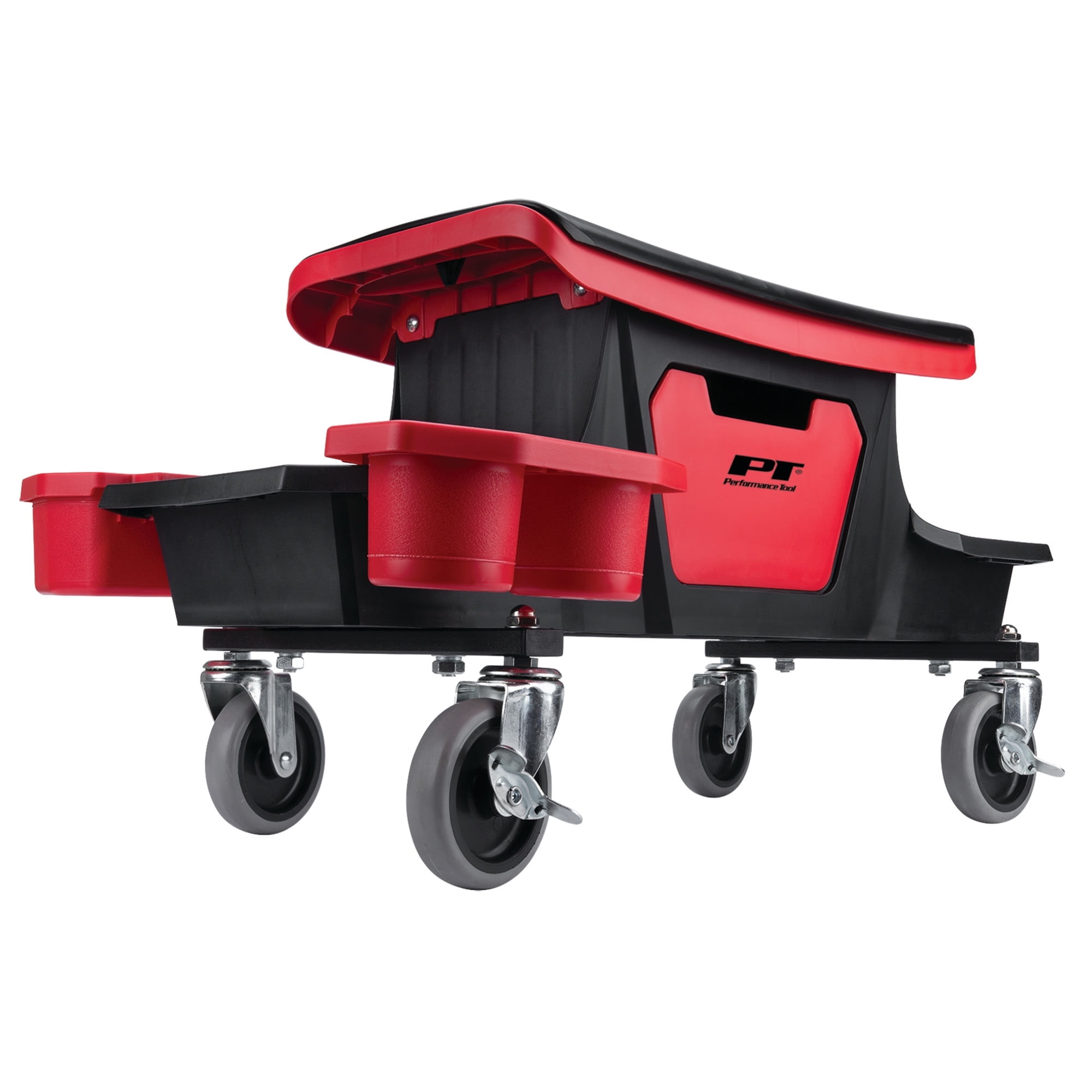 Mechanic Creeper Seat: 2-in-1 Rolling Garage Stool for Auto Repair