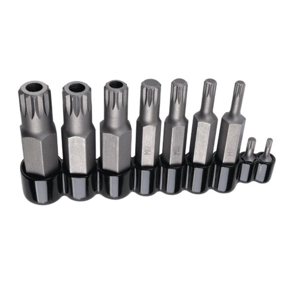 Wilmar Corp. / Performance Tool 9 Piece Master Triple Square Bit Set
