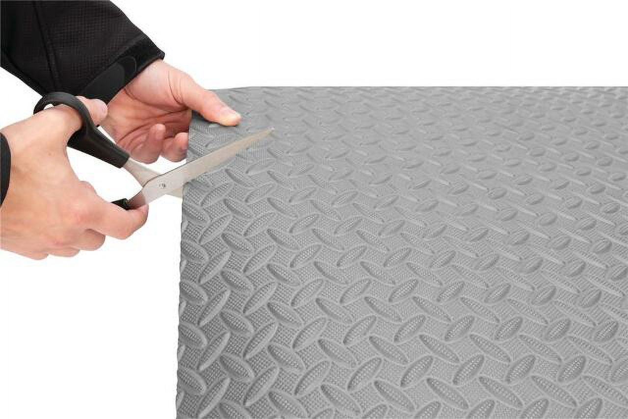 Grooved Rubber Bench Mat for Tools and Parts 6x 4