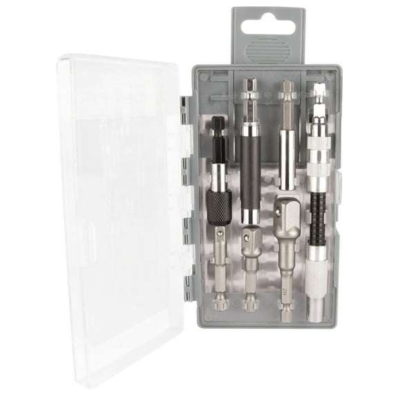 Performance Tool W9049 Magnetic Hex Nut Driver Master Kit, Cr-V Steel1/4-Inch-Inch Quick-Change Hex ShankSAE & Metric-Inch, 21pc socket, bit & nut driver set