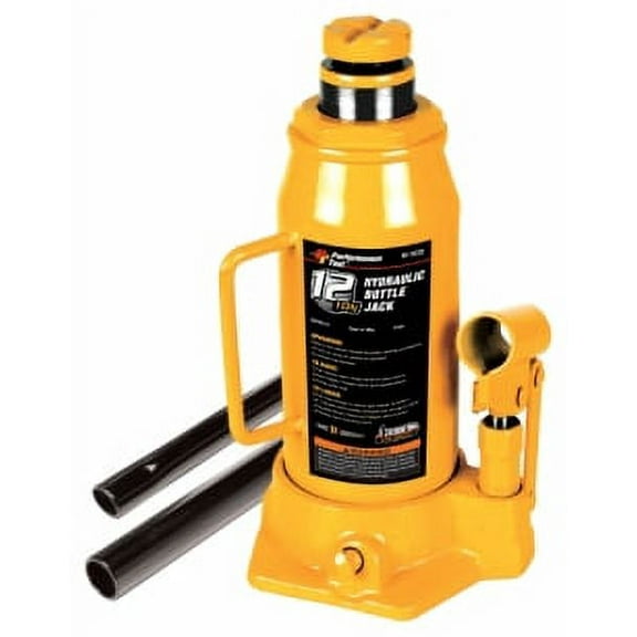 Performance Tool Wilmar Performance Tool - W1632 - 12 Ton Hydraulic Bottle Jack