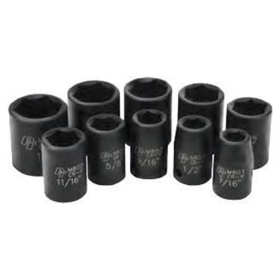 Performance Tools M590DB 1/2in. SAE Impact Socket Set - Deep