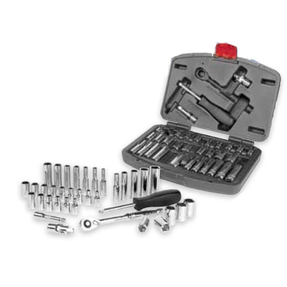 Performance Tools W36905 36 Piece 1/4in. Drive Mechanics Socket Set