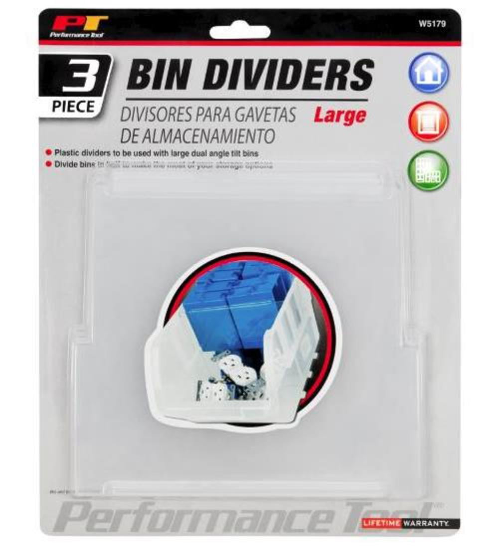 Plastic Bin Dividers