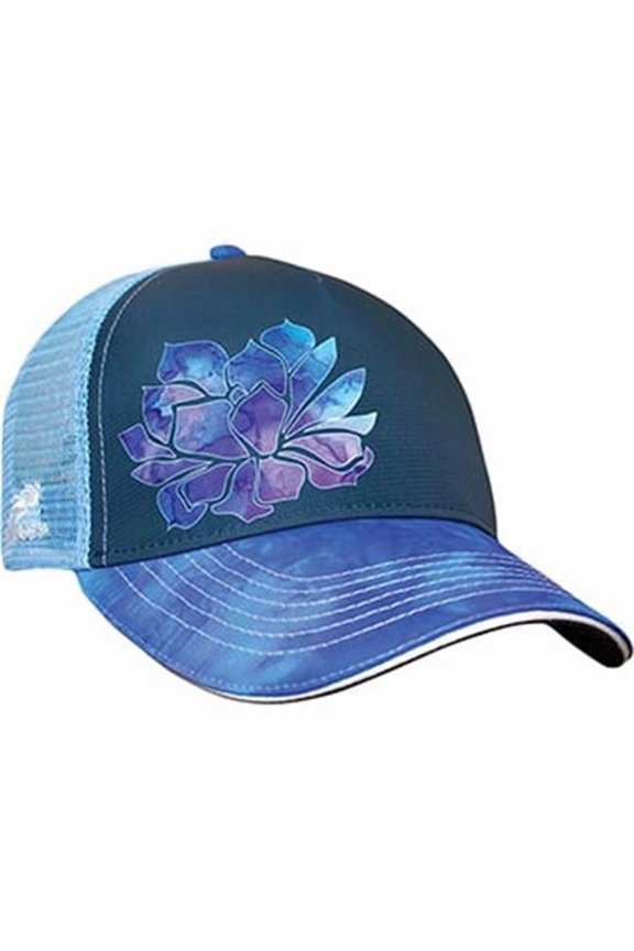 Performance Trucker Hat - Succulent - Lightweight - Breathable Fabric