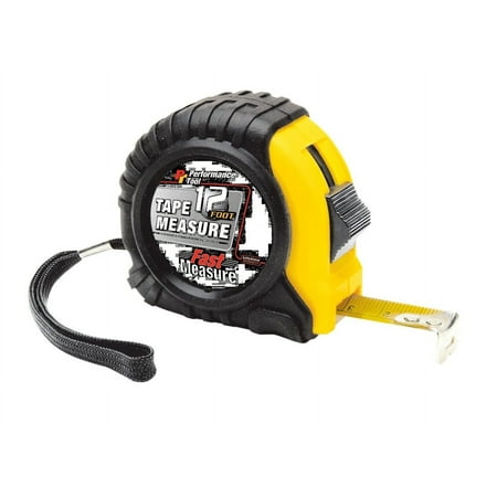 Performance Tool W5020 'Fast Measure' Tape, 12' x 5/8