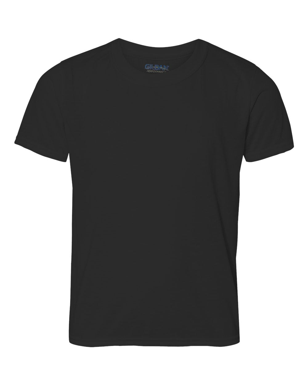Performance Youth T-Shirt, L, Black - Walmart.com