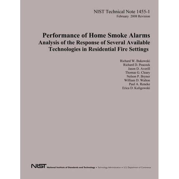 Performance of Home Smoke Alarms Analysis of the Response of Several Available Technologies in Residential Fire Settings