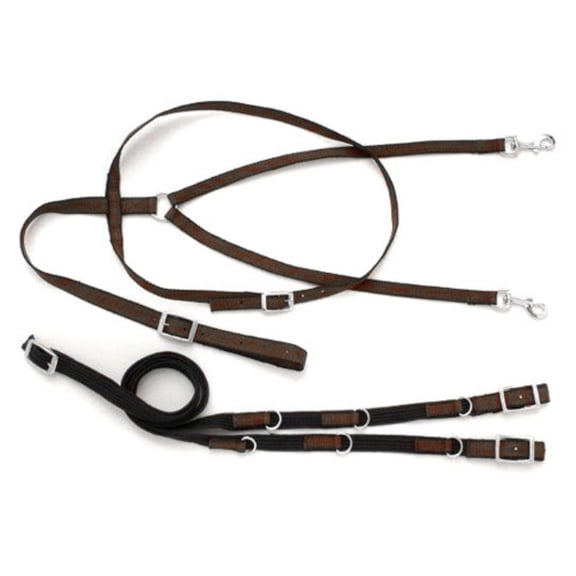 Performers 1st Choice Nylon German Martingale Rein Set