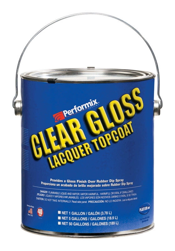 Performix 1565688 gal Plasti Dip Gloss Lacquer Topcoat,