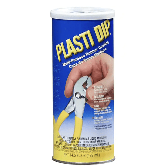Plasti Dip Black 14.5 oz Multi-Purpose Liquid Rubber Coating – Peelable, Flexible, Non-Slip Protection