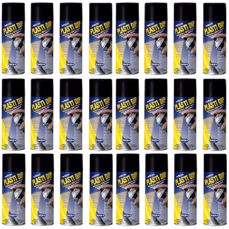 Plasti Dip Performix 11203 Black Rubber Spray 24 Pack