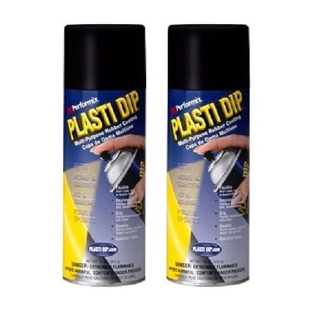 Performix Plasti Dip Black 2 Cans Rubber Spray