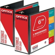 Performore 6" D Ring Binders 2-Pk - rated 5 stars from 3 reviews