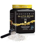 Performx | GLUTA-BEAD - Multi-Phase Glutamine Powder; Time Release Muscle Recovery; Terra Bead Technology; 45 Servings Per Bottle | Blue Razz Ice, Pack of (2) Bottles