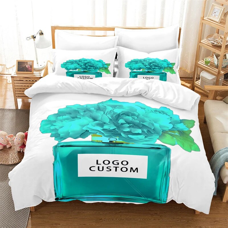 Perfume Bedding Set Duvet Cover Set 3d Bedding Digital Printing Bed