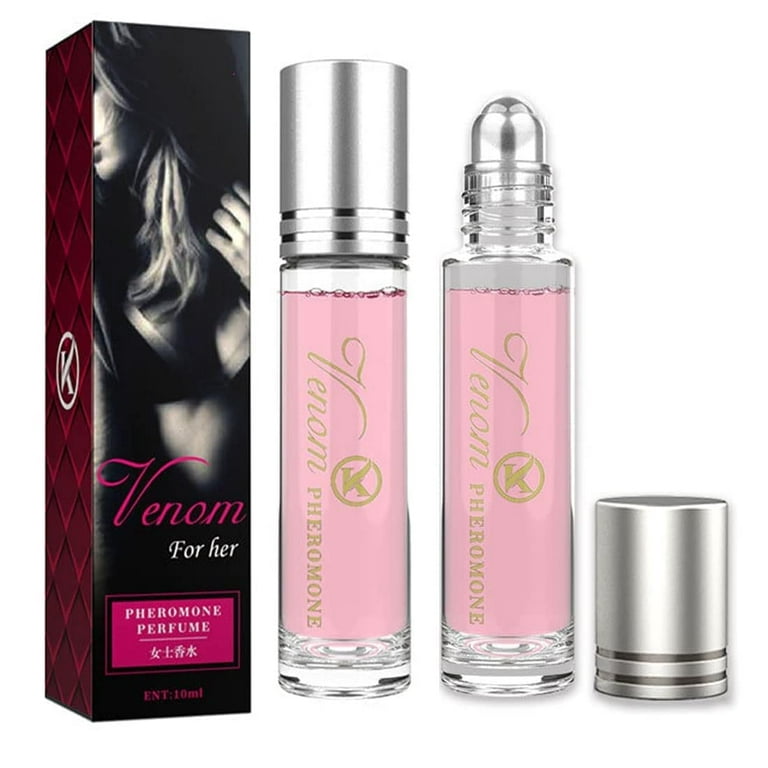 Perfume Cologne, Roll-On Pheromone Infused Essential Oil, The Original Pheromone Infused Essential Oil Perfume Cologne for Women&Man, 10ml(2PCS), Size